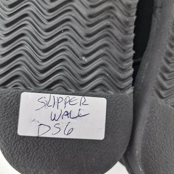 Fireside Dearfoams Womens Riverland Black Shearling Fur Lined Ankle Booties 10 - Picture 9 of 9